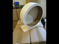 Houten hamsterwiel speelgoed - 28 cm diameter trixie - afbeelding 2 van  3