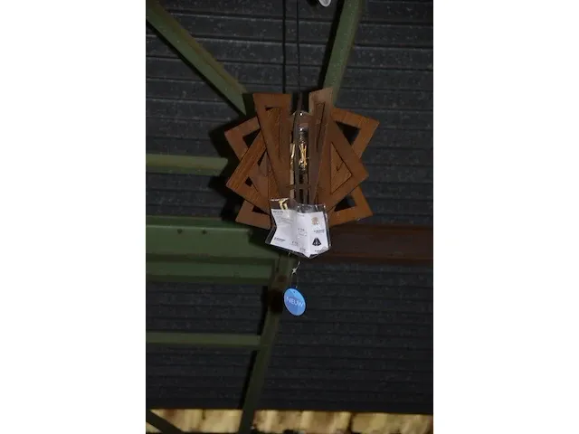 Houten hanglamp 'wood' - afbeelding 3 van  3