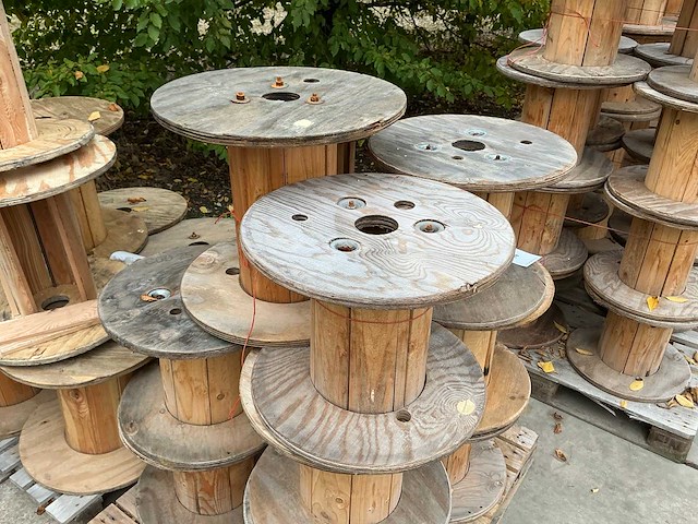 Houten haspel (12x) - afbeelding 3 van  3