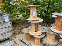 Houten haspel (12x) - afbeelding 1 van  2