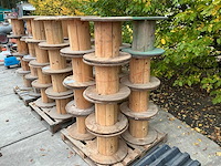 Houten haspel (16x) - afbeelding 1 van  4