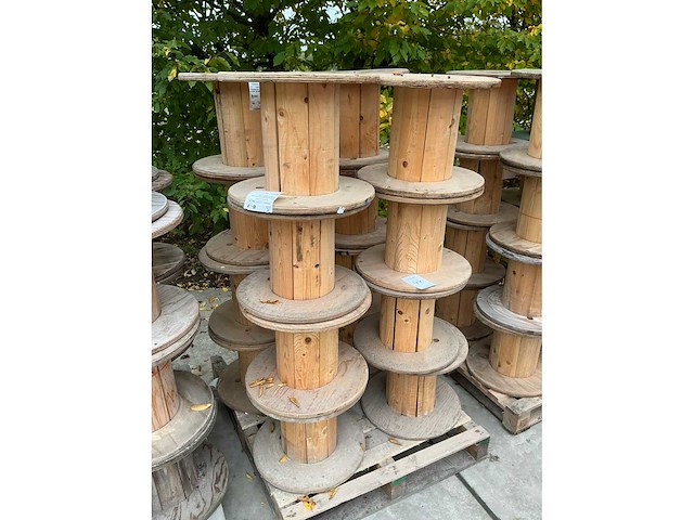 Houten haspel (16x) - afbeelding 2 van  3