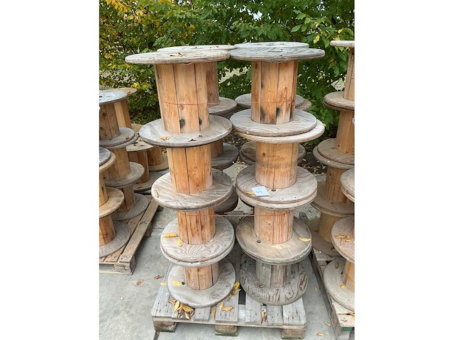 Houten haspel (16x) - afbeelding 2 van  3