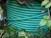 Houten haspel met elektriciteitskabel - afbeelding 2 van  4