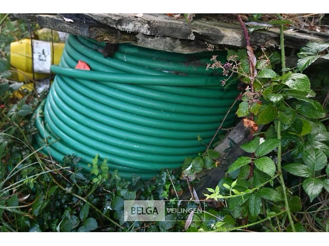Houten haspel met elektriciteitskabel - afbeelding 3 van  4