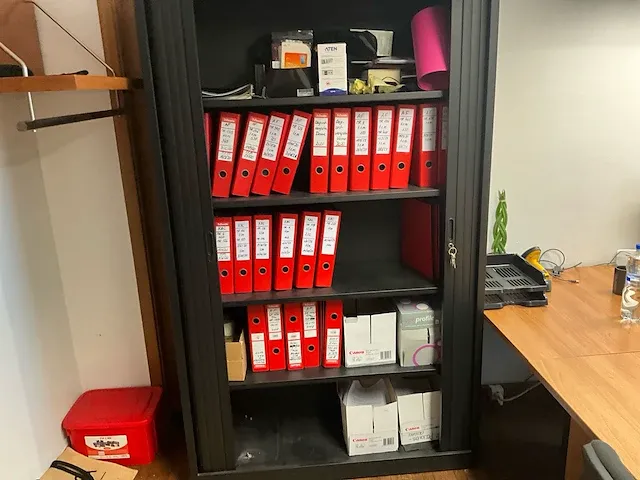 Houten hoekbureau - afbeelding 4 van  13