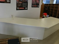 Houten hoekbureel - afbeelding 2 van  3
