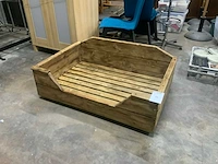 Houten hondenmand - afbeelding 1 van  2