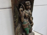 Houten indisch kunstwerk - afbeelding 2 van  5