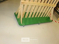 Houten kapstok op wielen - afbeelding 2 van  2