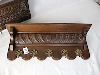 Houten kapstok (x2) - afbeelding 2 van  4