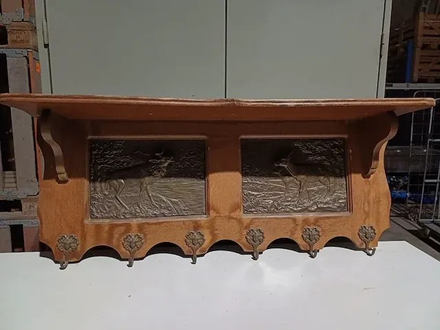 Houten kapstok - afbeelding 1 van  3