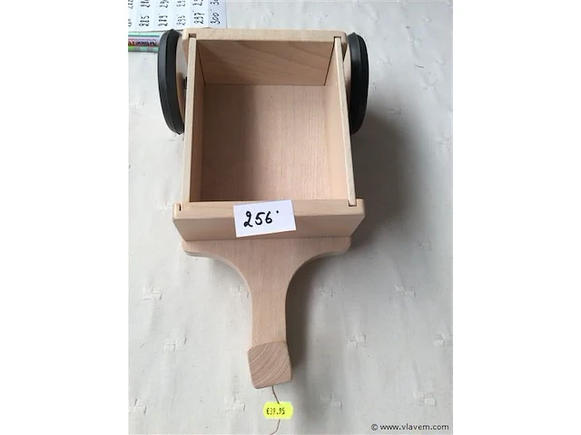 Houten kar - afbeelding 1 van  2