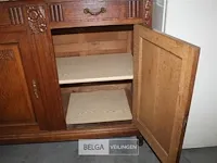 Houten kast met decoratie - afbeelding 8 van  8