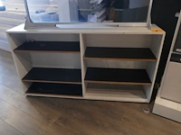 Houten kast + plexyglas scherm - afbeelding 2 van  4