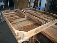Houten kast + tafel - afbeelding 5 van  7
