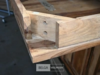 Houten kast + tafel - afbeelding 6 van  7