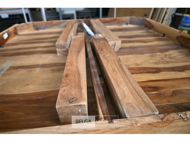 Houten kast + tafel - afbeelding 7 van  7