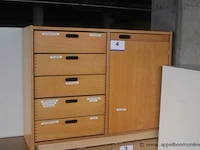 Houten kast vv schuiven