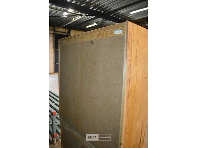 Houten kastje ± 90x83x82 - afbeelding 5 van  6