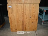 Houten kastje ± 90x83x82 - afbeelding 1 van  5