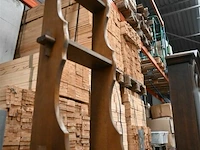 Houten kastje en rekje - afbeelding 2 van  2