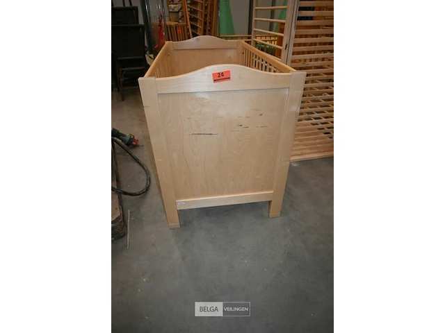 Houten kinderbed - afbeelding 3 van  4