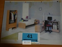 Houten kinderslaapkamer - afbeelding 1 van  5