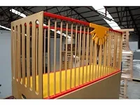 Houten kinderspeelhuis - afbeelding 3 van  4