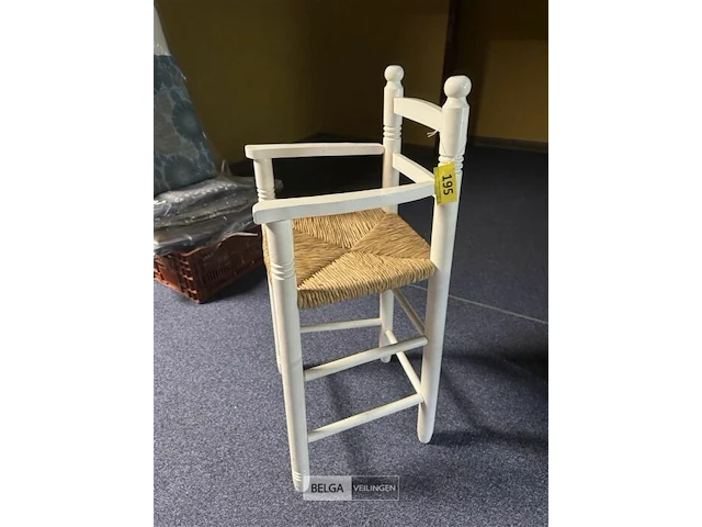 Houten kinderstoel h90xb40xd32 cm - afbeelding 3 van  3