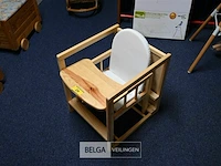 Houten kinderstoel zithoogte 30cm - afbeelding 3 van  3