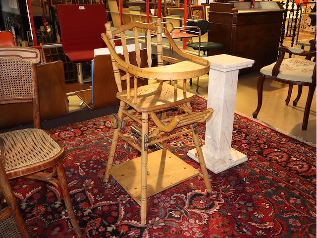 Houten kinderstoel - afbeelding 1 van  5