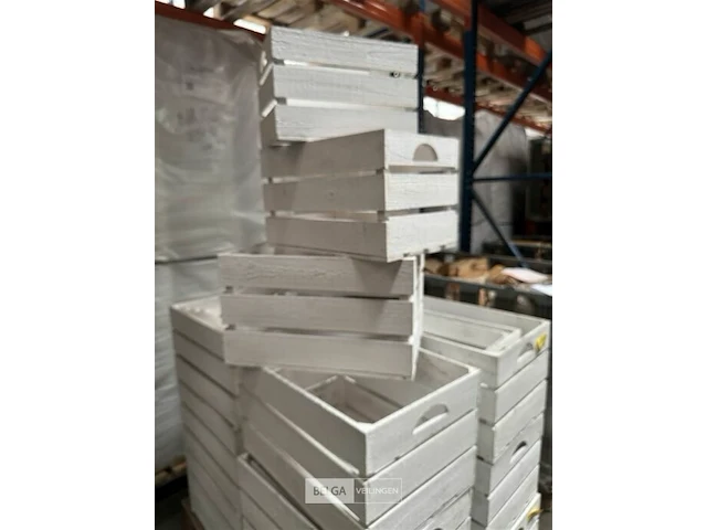 Houten kistjes - div maten (2x) - afbeelding 1 van  1