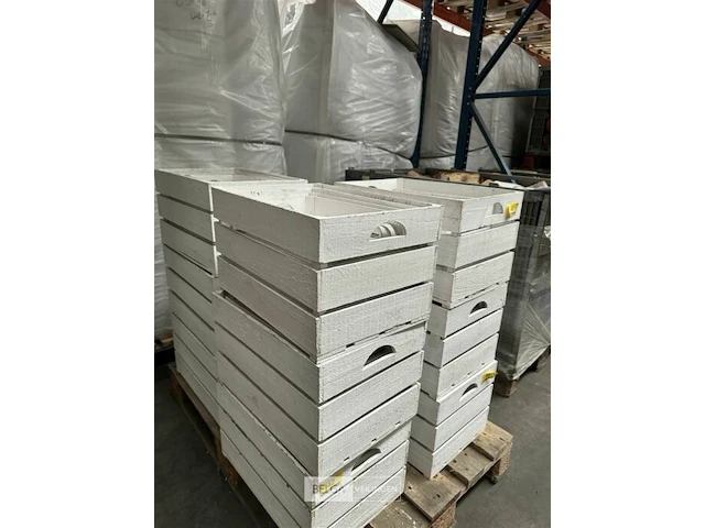 Houten kistjes in elkaar passend - 4 maten - afbeelding 4 van  4