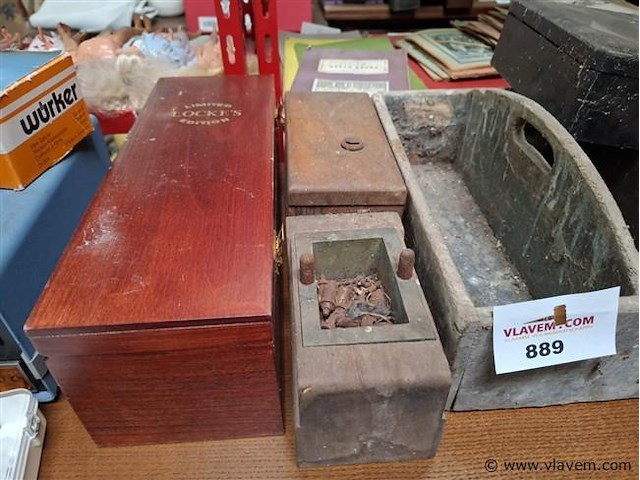 Houten kistjes - afbeelding 2 van  3