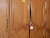 Houten kleerkast 210x220cm - afbeelding 3 van  4