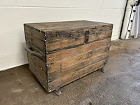 Houten koffer