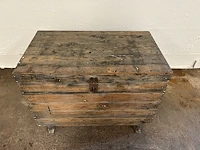Houten koffer - afbeelding 3 van  6