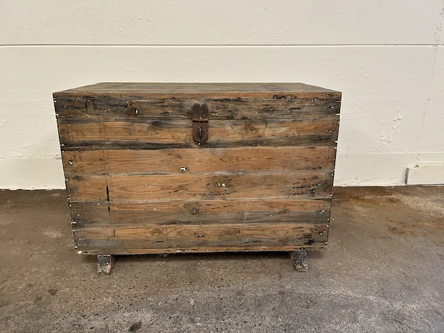 Houten koffer - afbeelding 4 van  6