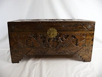 Houten koffer - afbeelding 1 van  8