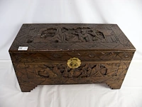 Houten koffer - afbeelding 2 van  8