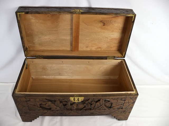 Houten koffer - afbeelding 6 van  8