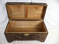 Houten koffer - afbeelding 6 van  8