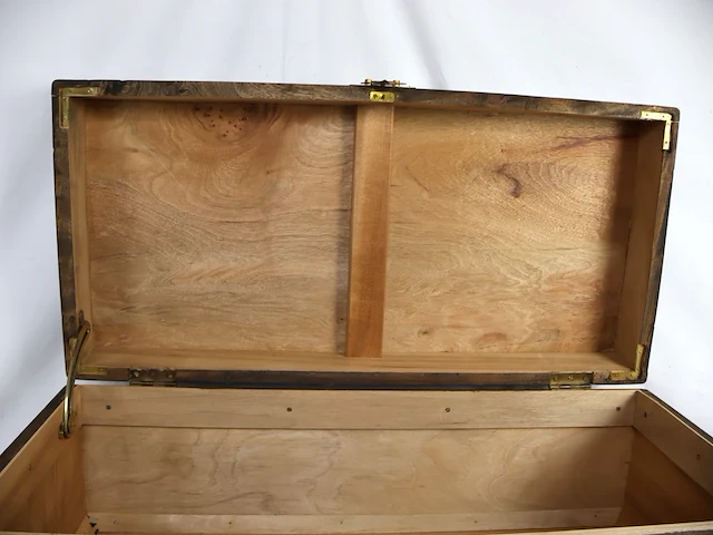 Houten koffer - afbeelding 7 van  8