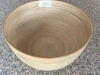 Houten kom - afbeelding 1 van  2