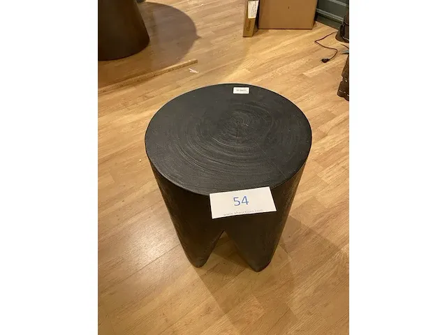 Houten krukje - afbeelding 1 van  3