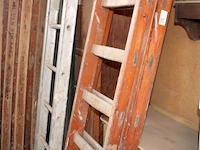 Houten ladder - afbeelding 2 van  2