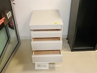 Houten ladeblok op wielen - afbeelding 1 van  2
