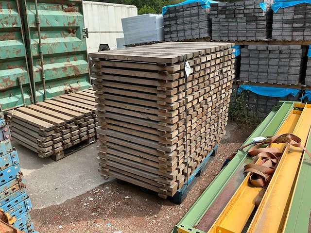 Houten legborden (26x) - afbeelding 1 van  4