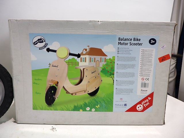 Houten loopfiets (x2) - afbeelding 3 van  5